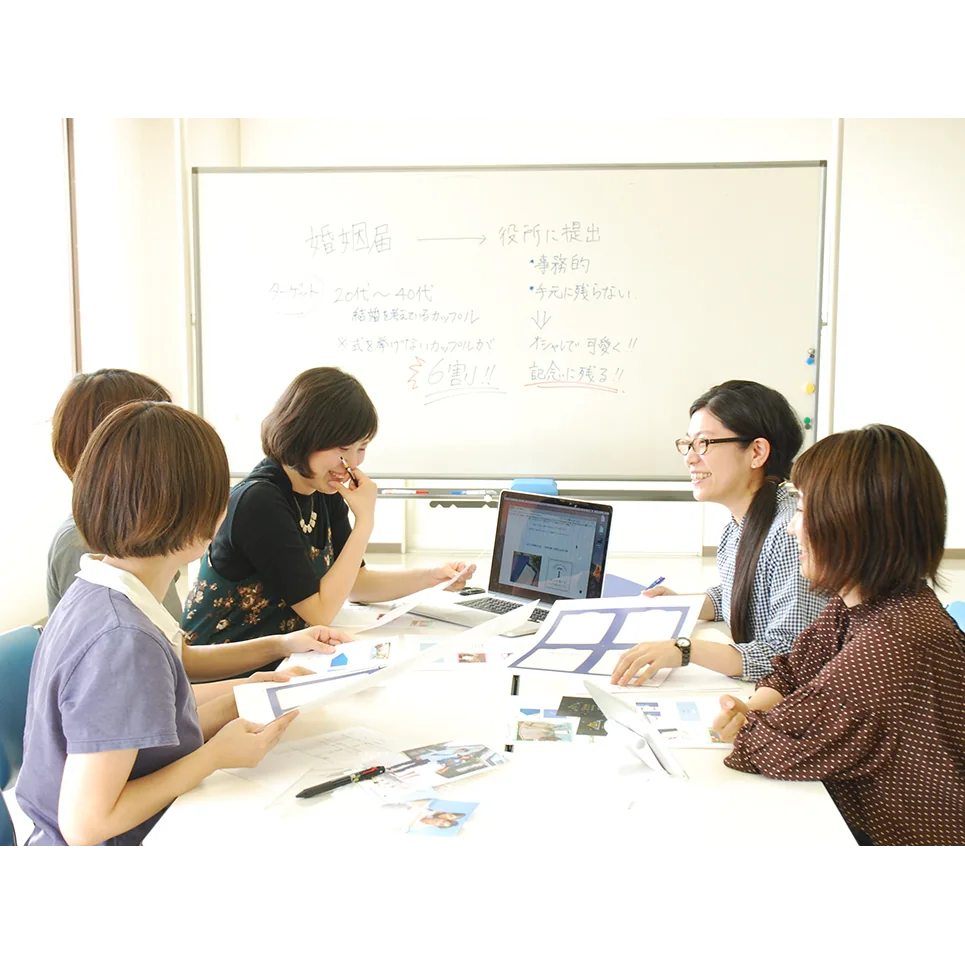 婚姻届Labo デザインミーティング風景